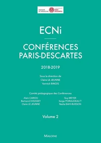 ECNi Conférences Paris-Descartes 2018-2019