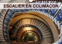 ESCALIER EN COLIMAÇON (Calendrier mural 2017 DIN A4 horizontal)