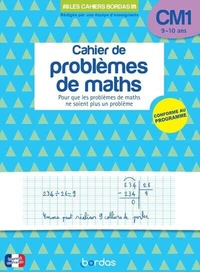 Cahier de problèmes de maths CM1