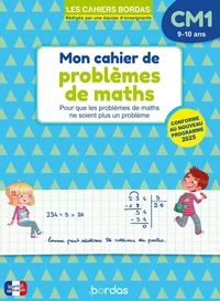 Mon cahier de problèmes de maths CM1