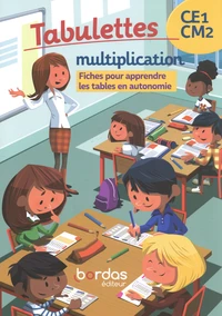 Tabulettes multiplication CE1-CM2