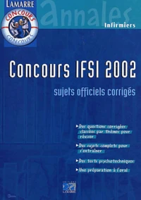 Concours IFSI 2002.