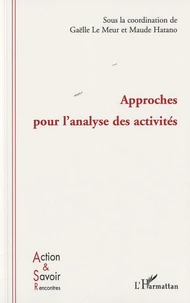 Approches pour l'analyse des activités