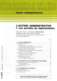 L'ACTION ADMINISTRATIVE