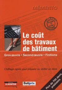 Le coût des travaux de bâtiment