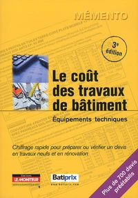 Le coût des travaux de bâtiment