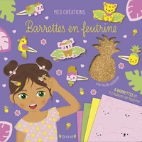 Barrettes en feutrine