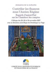 Contrôler les finances sous l'Ancien Régime