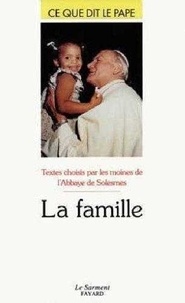  Le Pape - La famille.