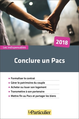 Conclure un Pacs  Edition 2018