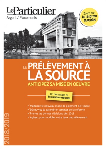 Le prélèvement à la source  Edition 2018-2019