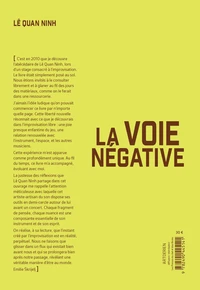 La voie négative