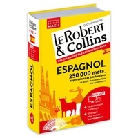  Le Robert & Collins - Dictionnaire français-espgnol espagnol-français - Nouvelle édition maxi +.