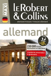  Le Robert & Collins - Dictionnaire Maxi allemand-français, français-allemand.
