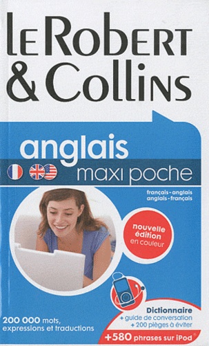  Le Robert & Collins - Dictionnaire Maxi poche français-anglais et anglais-français.