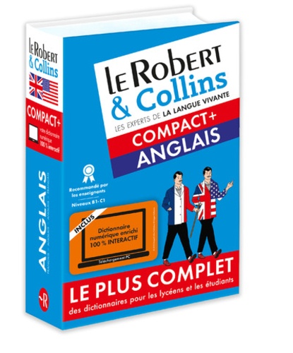  Le Robert & Collins - Le Robert & Collins compact + français-anglais et anglais-français - Nouvelle édition bimédia.