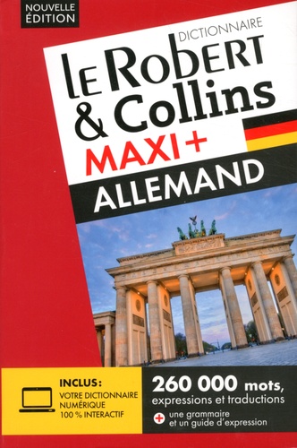 Le Robert & Collins Maxi + français-allemand / allemand-français  Edition 2019