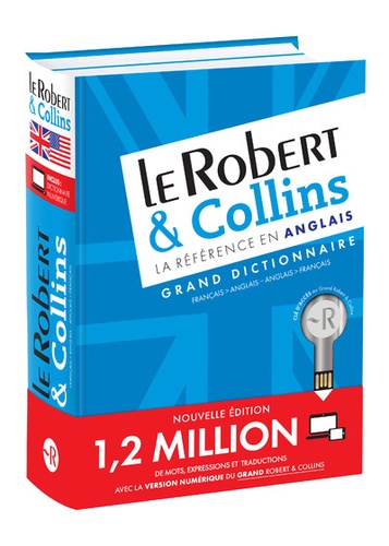  Le Robert & Collins - Le Robert & Collins - Grand dictionnaire Français-Anglais Anglais-Français. 1 Clé Usb