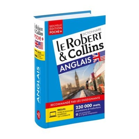 Robert et Collins poche + Anglais  Edition 2021