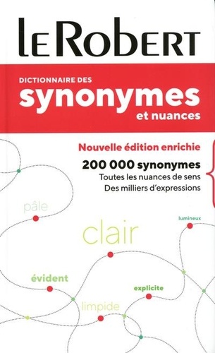 Dictionnaire des synonymes et nuances poche +