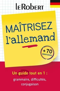 Maîtriser l'allemand