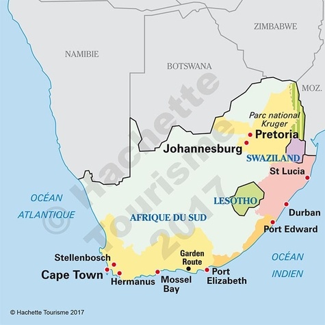 Afrique du Sud, Swaziland et Lesotho  Edition 2017-2018