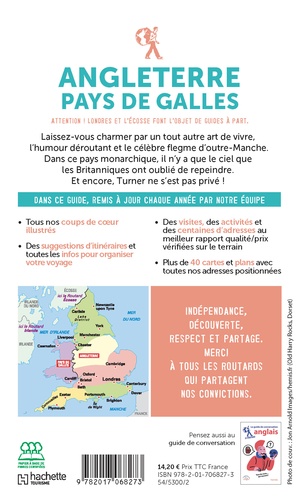 Angleterre, Pays de Galles. Sans Londres  Edition 2020