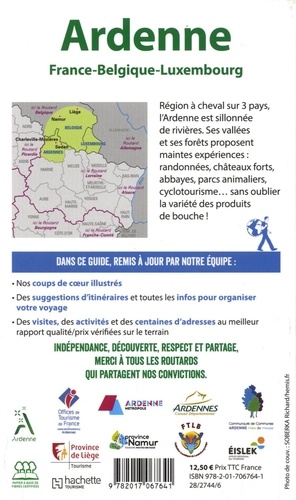 Ardenne. France, Belgique, Luxembourg  Edition 2019-2020