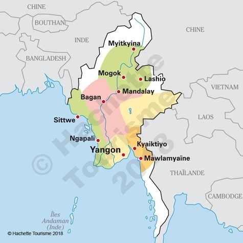 Birmanie (Myanmar)  Edition 2018-2019