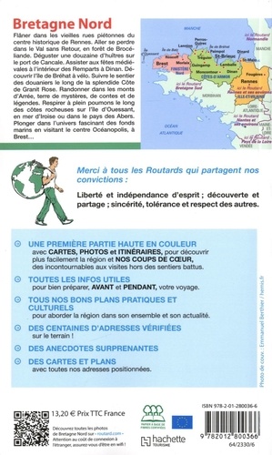 Bretagne Nord  Edition 2018 -  avec 1 Plan détachable