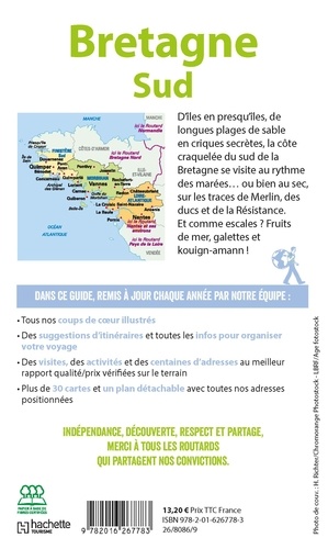 Bretagne Sud  Edition 2019 -  avec 1 Plan détachable
