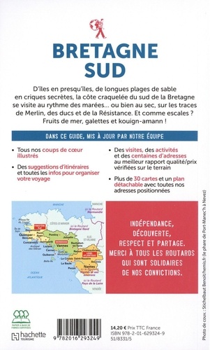 Bretagne Sud  Edition 2021-2022 -  avec 1 Plan détachable