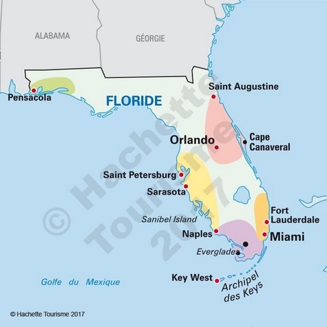 Floride  Edition 2017 -  avec 1 Plan détachable