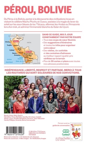 Guide du Routard Pérou, Bolivie  Edition 2024-2025