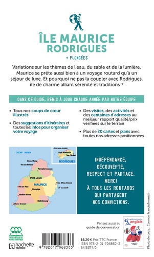 Ile Maurice et Rodrigues. + Plongées  Edition 2020