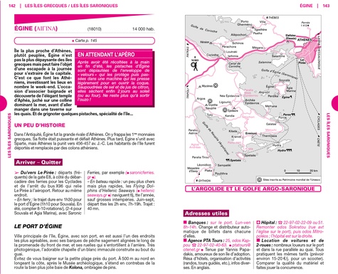 Iles grecques et Athènes. Sans la Crète et les Iles ioniennes  Edition 2020 -  avec 1 Plan détachable