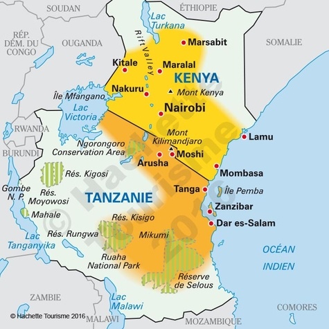 Kenya, Tanzanie  Edition 2016-2017 - Occasion