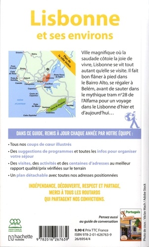 Lisbonne et ses environs  Edition 2019 -  avec 1 Plan détachable