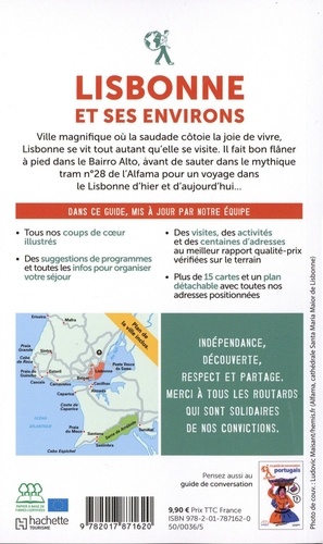 Lisbonne et ses environs  Edition 2021-2022 -  avec 1 Plan détachable