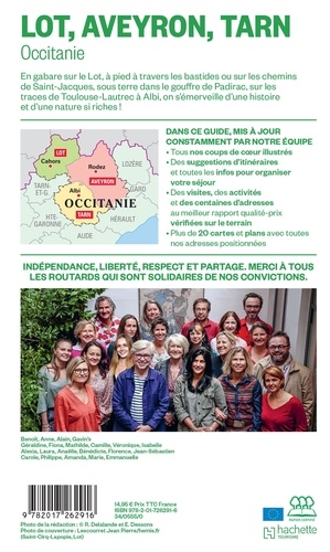 Lot, Aveyron, Tarn, Occitanie  Edition 2024-2025