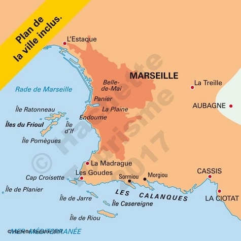 Marseille  Edition 2017 -  avec 1 Plan détachable