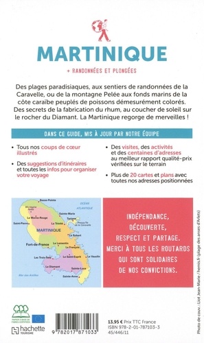 Martinique. + Randonnées et plongées  Edition 2021-2022