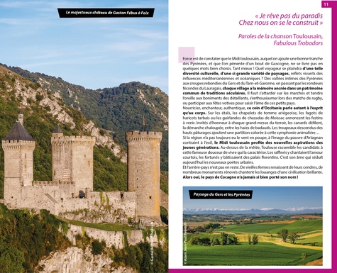 Midi toulousain, Pyrénées, Gasgogne (Occitanie)  Edition 2021-2022 -  avec 1 Plan détachable