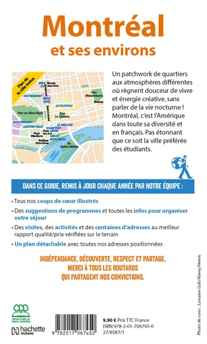 Montréal  Edition 2019-2020 -  avec 1 Plan détachable
