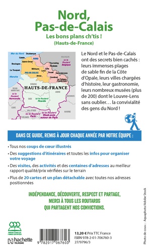 Nord-Pas-de-Calais  Edition 2019-2020 -  avec 1 Plan détachable