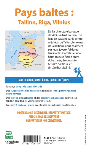 Pays Baltes. Tallinn, Riga, Vilnius  Edition 2019-2020