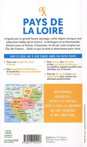 Pays de la Loire  Edition 2020-2021 -  avec 1 Plan détachable