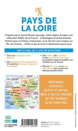 Pays de la Loire  Edition 2021-2022 -  avec 1 Plan détachable