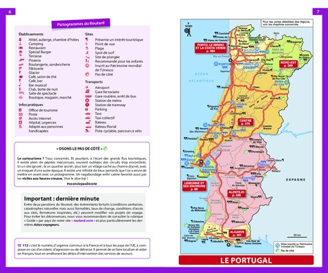 Portugal  Edition 2023-2024 -  avec 1 Plan détachable