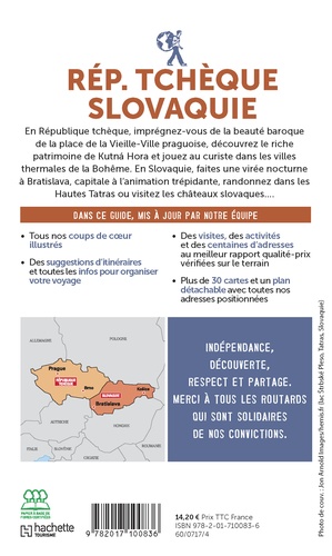 République tchèque, Slovaquie  Edition 2020-2021 -  avec 1 Plan détachable